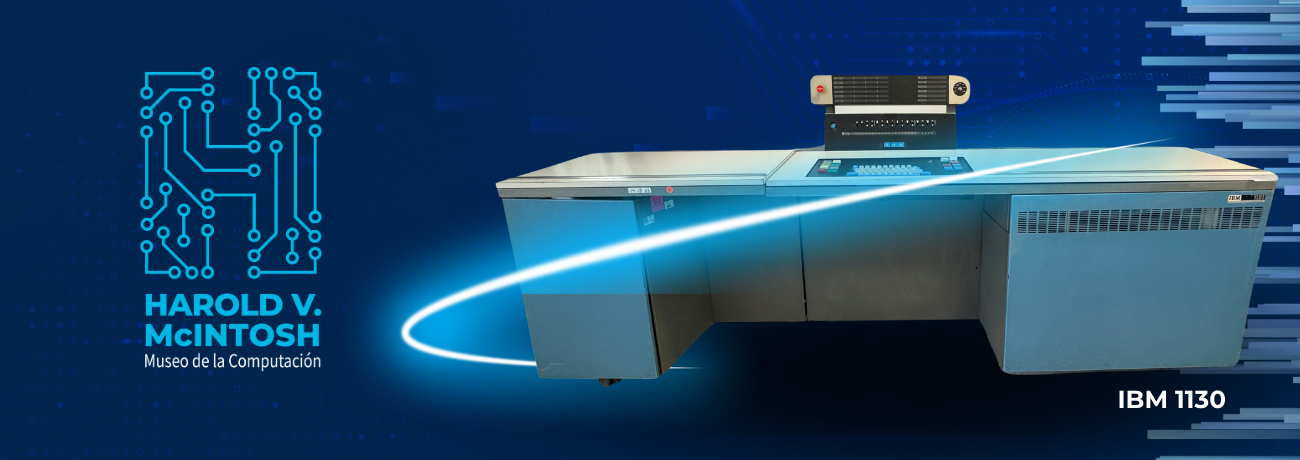 Sistema de Computación IBM 1130 en 1965.